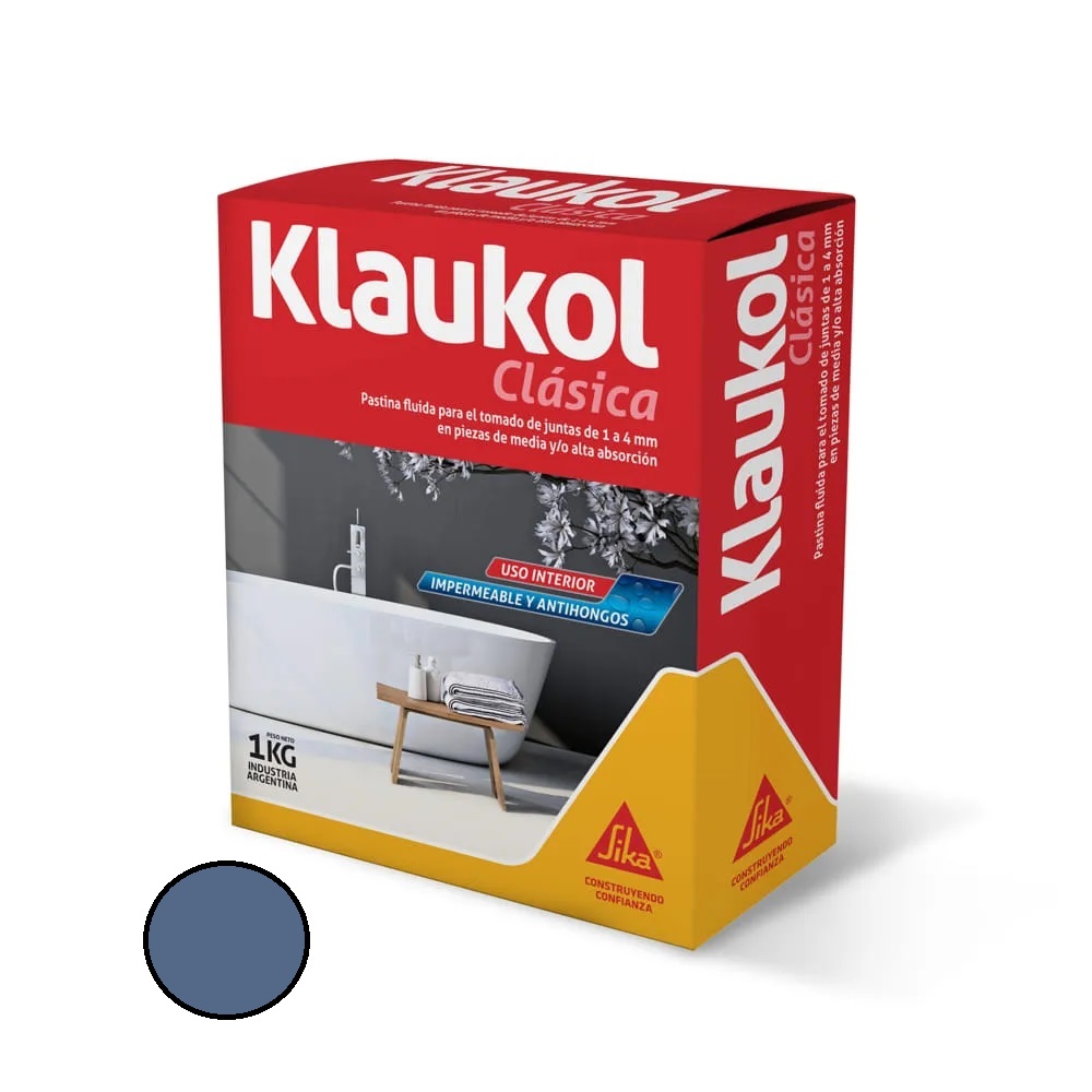 Pastina Klaukol Para Cerámica Color Boreal - 1Kg