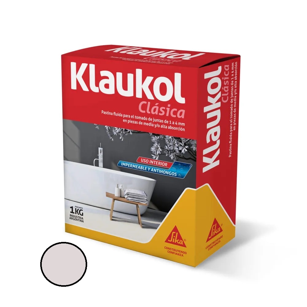 Pastina Klaukol Para Cerámica Color Estaño - 1Kg