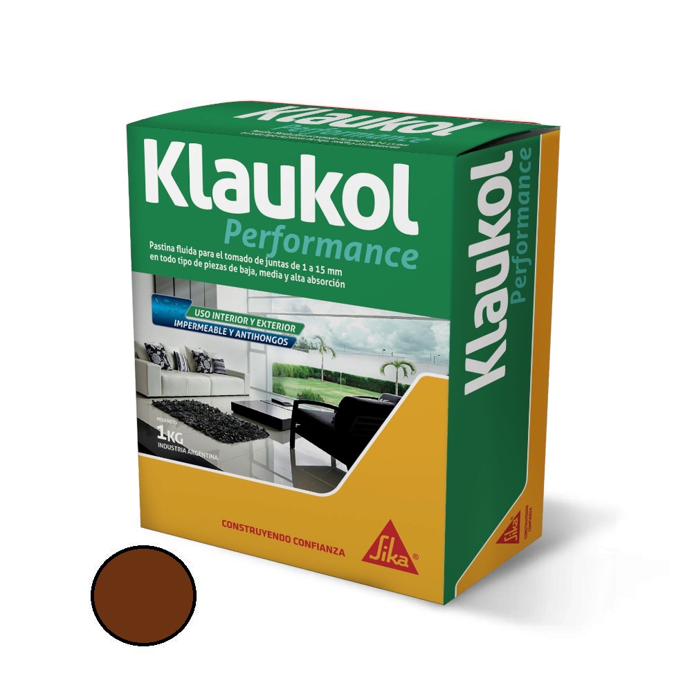 Pastina Klaukol Para Porcelanato Color Chocolate - 1Kg
