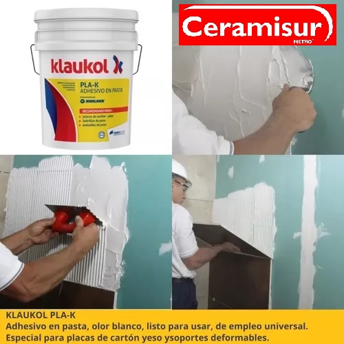 Adhesivo Klaukol Pla-K Para Durlock – 7Kg
