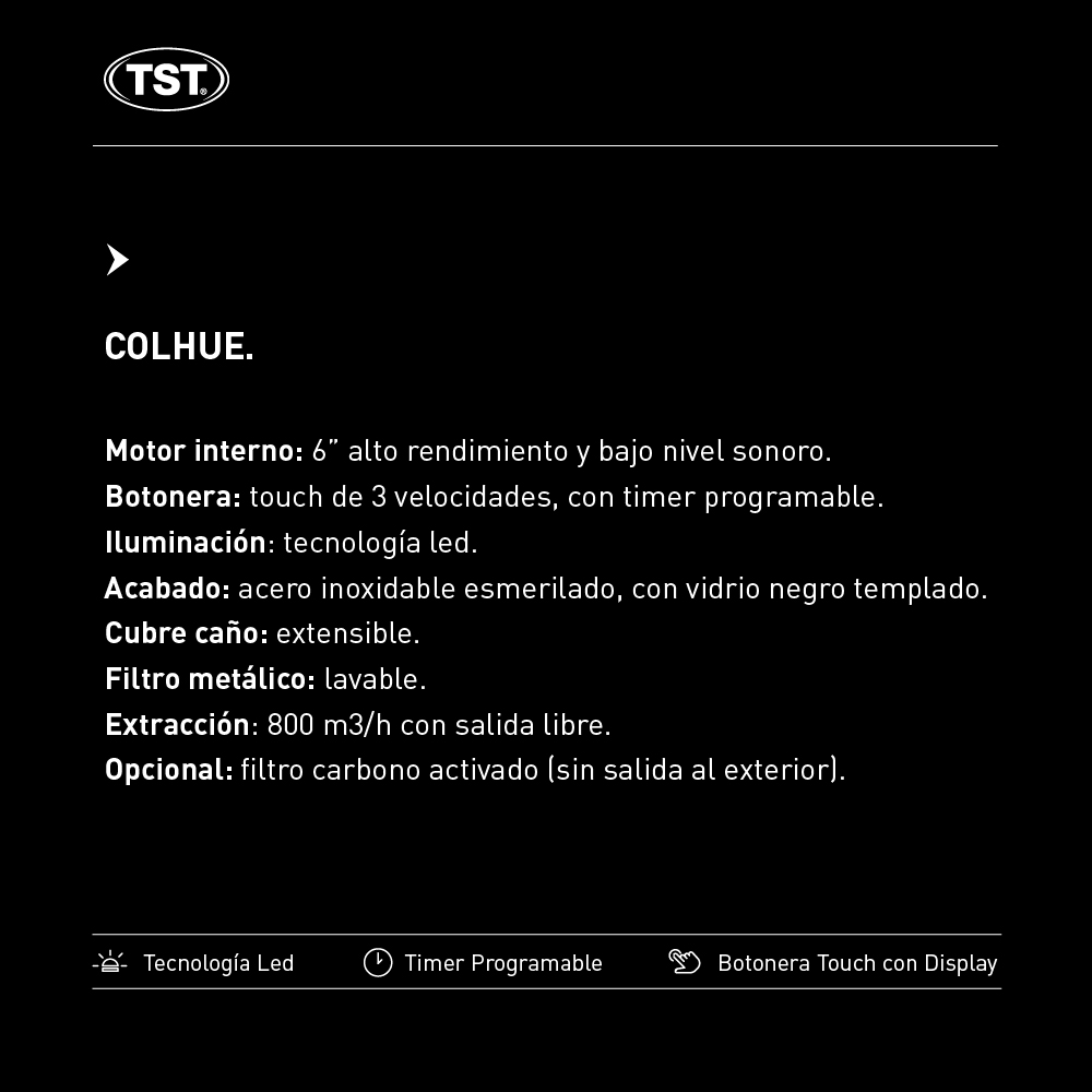 Campana TST Colhue 75 Cm