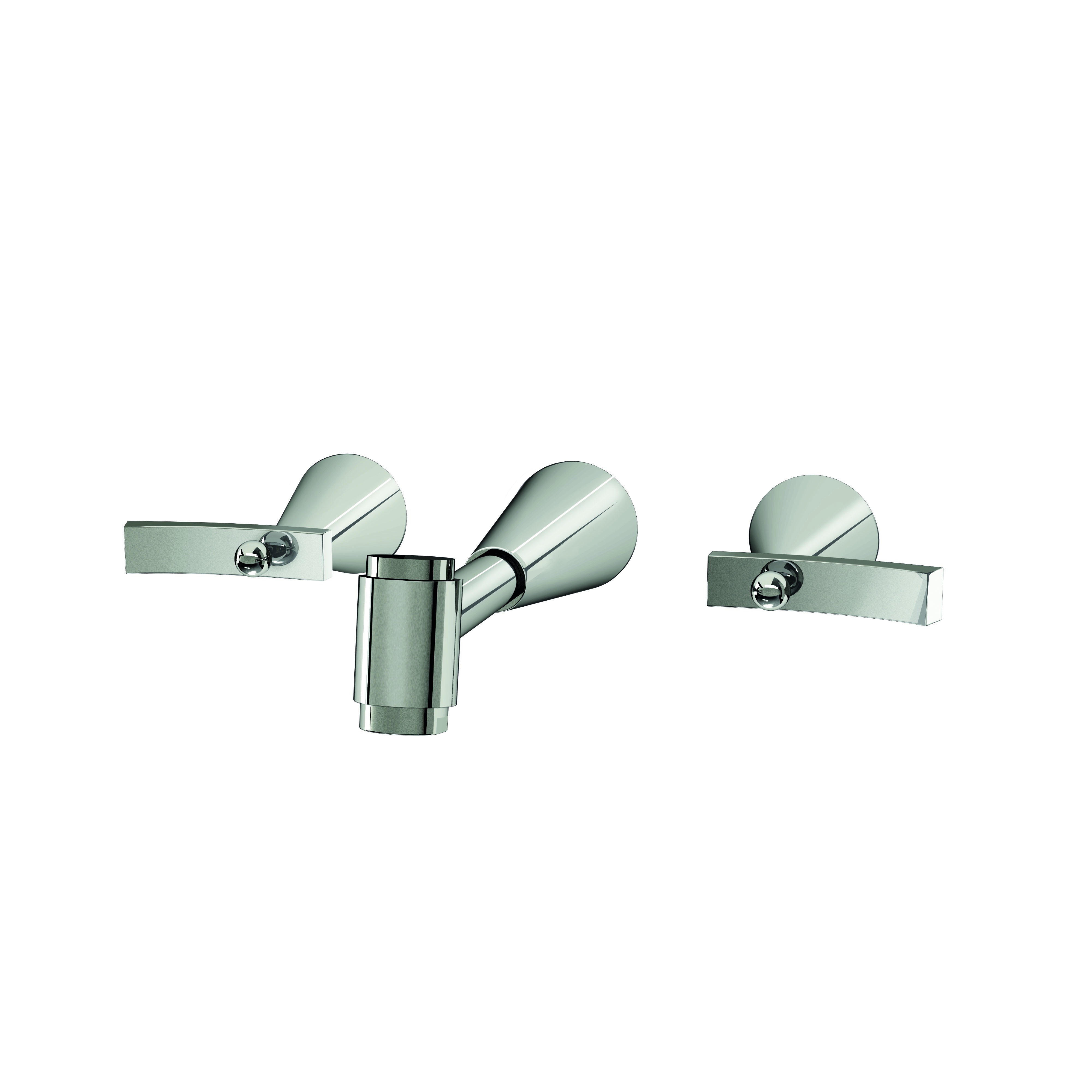 Grifería De Pared Bimando Para Lavatorio Andez Jazz 550.20