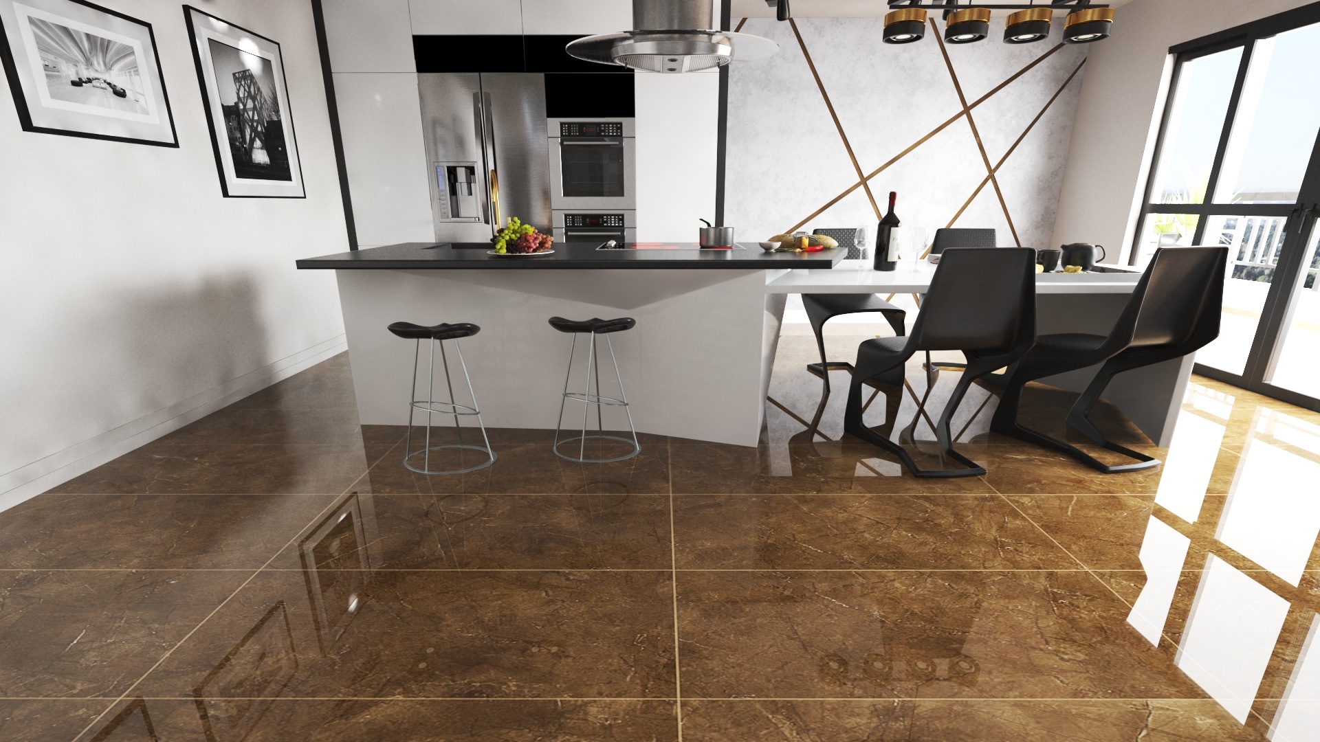 Porcelanico Delta 70x120 Alamo Ambar