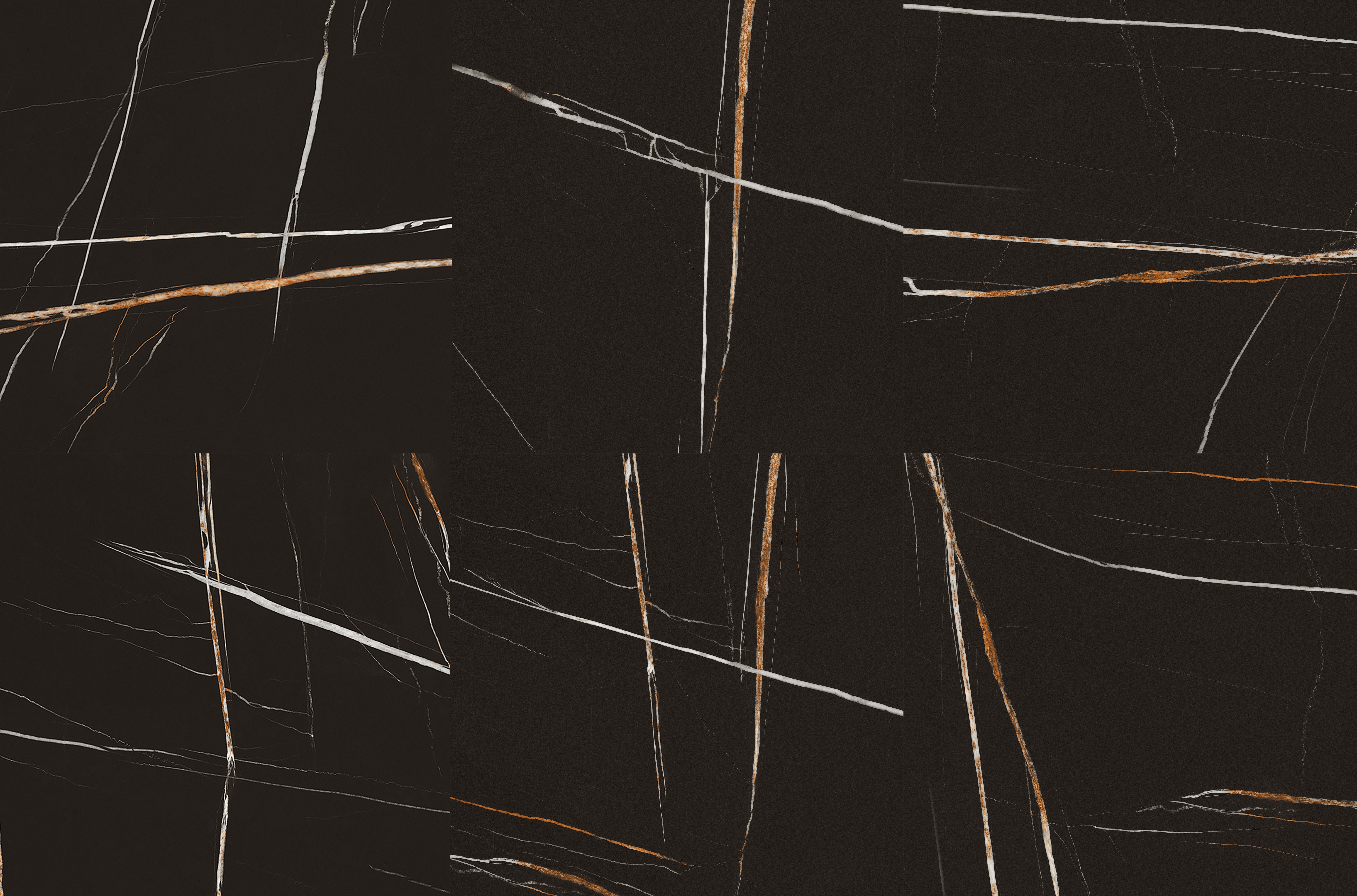Porcelanico Lume 75x75 Black Supreme