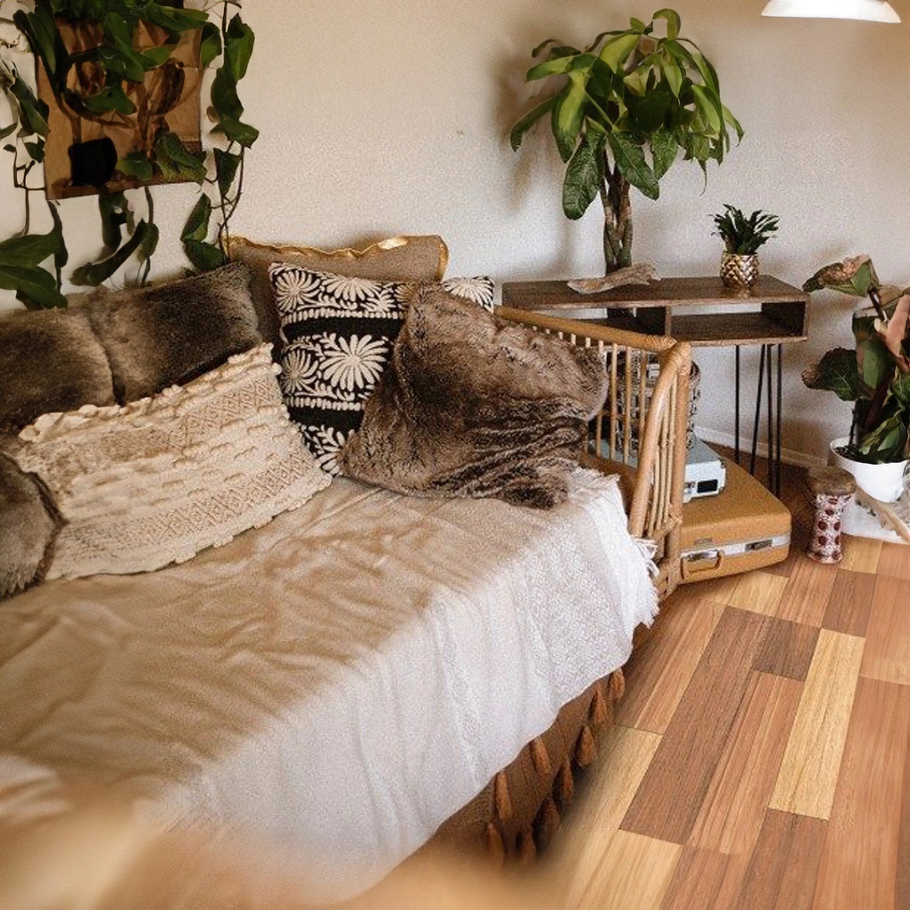 Cerámica Símil Madera Alberdi 46x46 Curupay