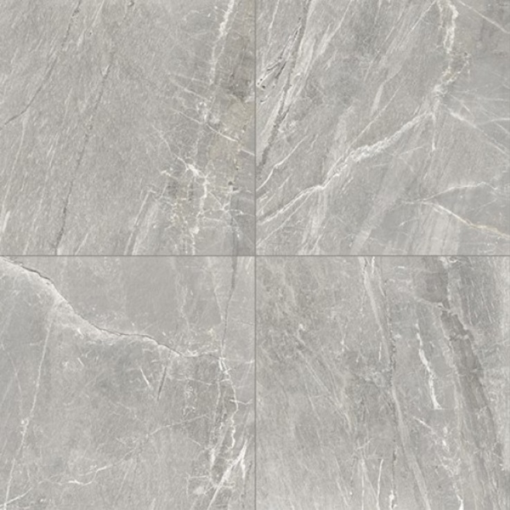 Porcelanato Vite 80x80 Estrato Light Grey