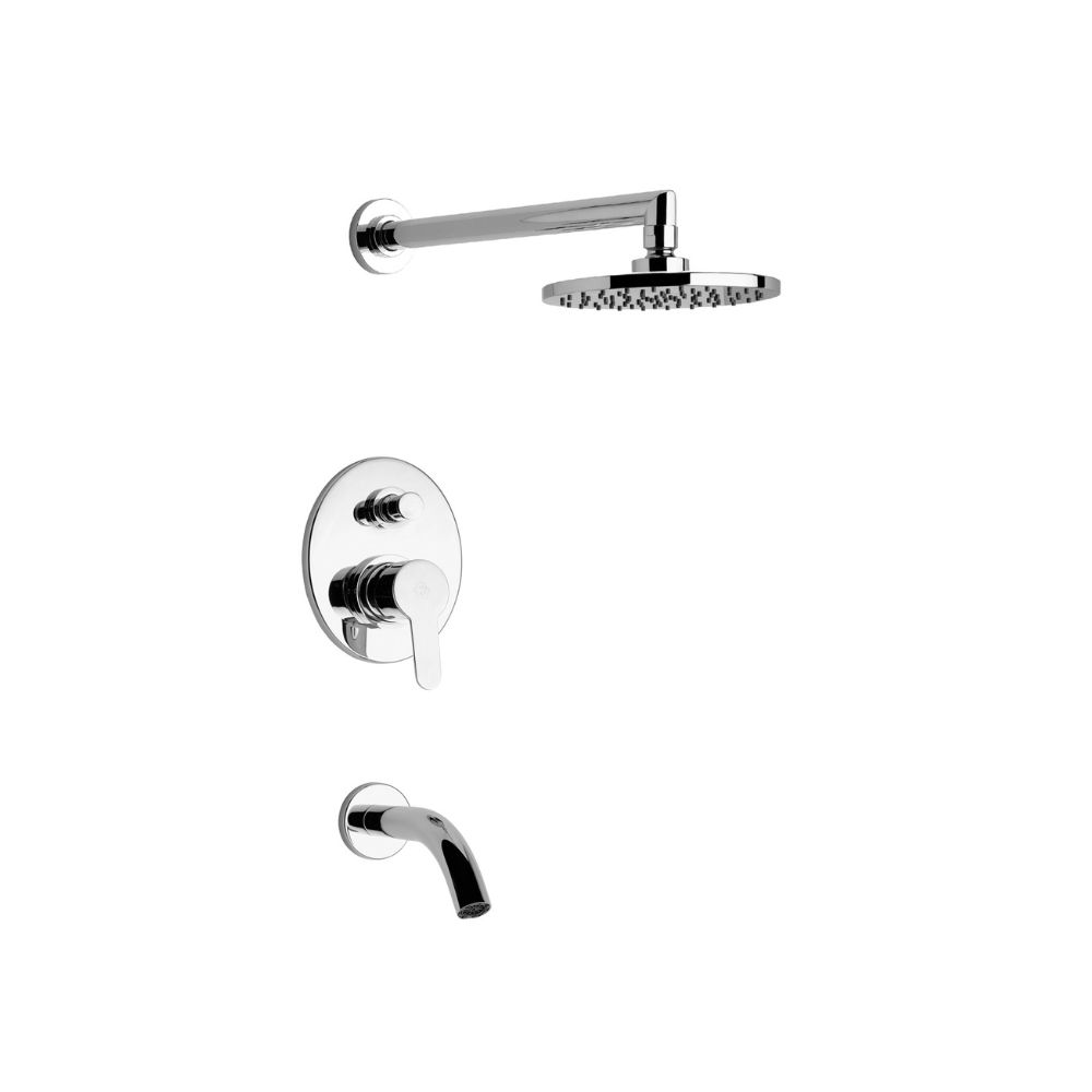 Griferia Monocomando Para Ducha Con Transferencia Fv Puelo 106/B5