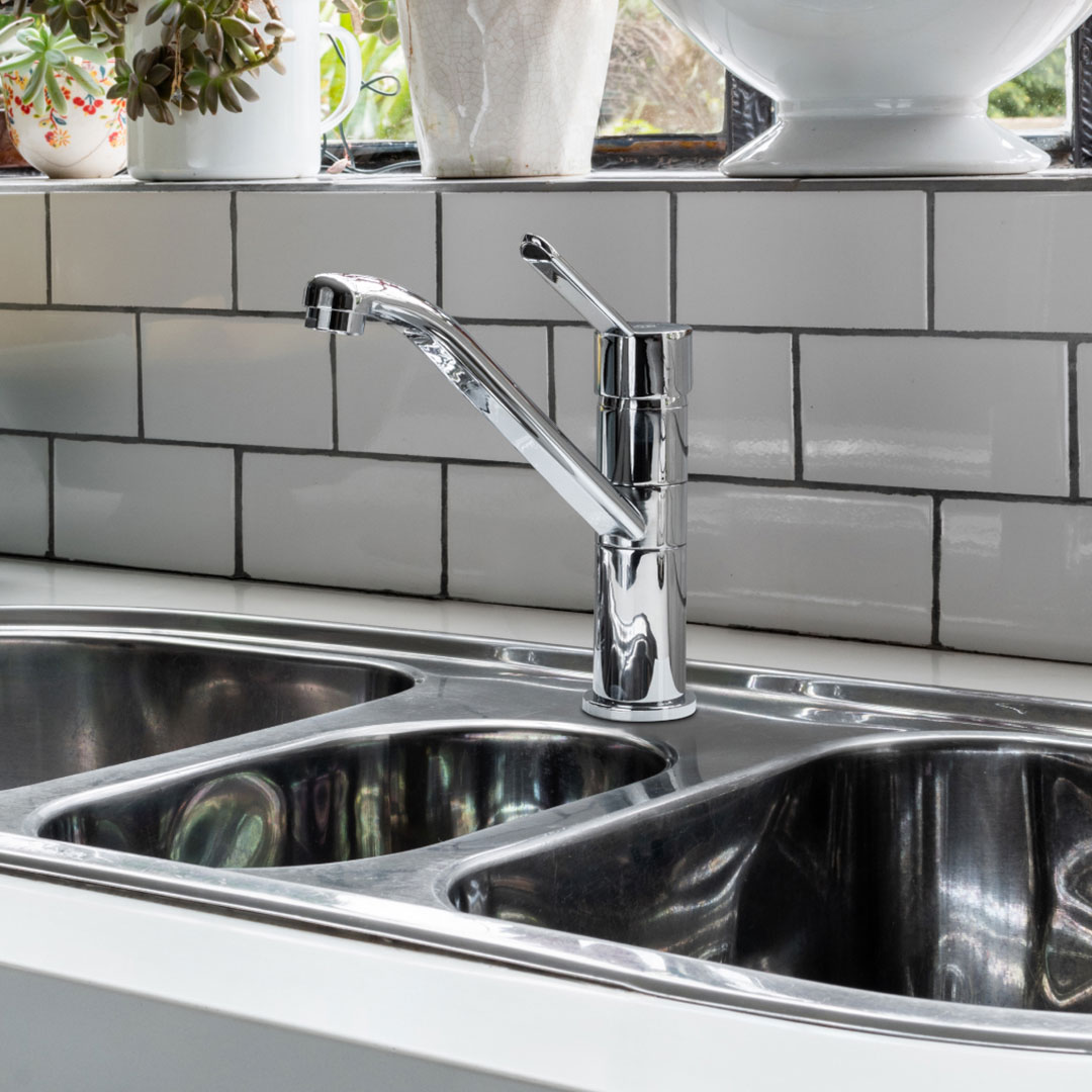 Griferia Monocomando Para Cocina Fv Newport Alto 411.02/B2