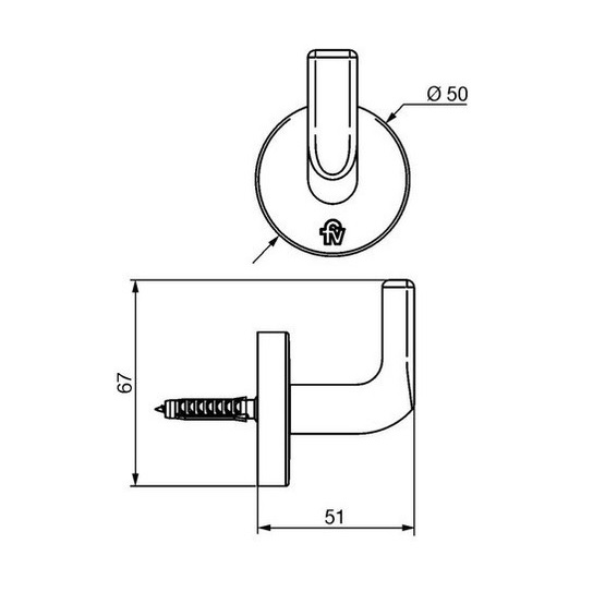Percha Fv Cipres 166/N2