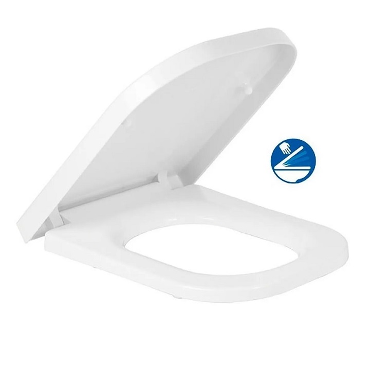 Tapa Para Inodoro Roca Hall Caída Soft Blanca