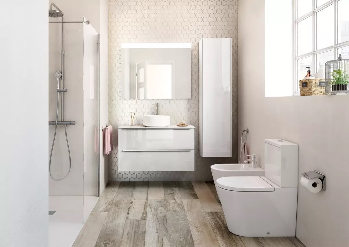 Bidet Roca Inspira Monocomando Blanco