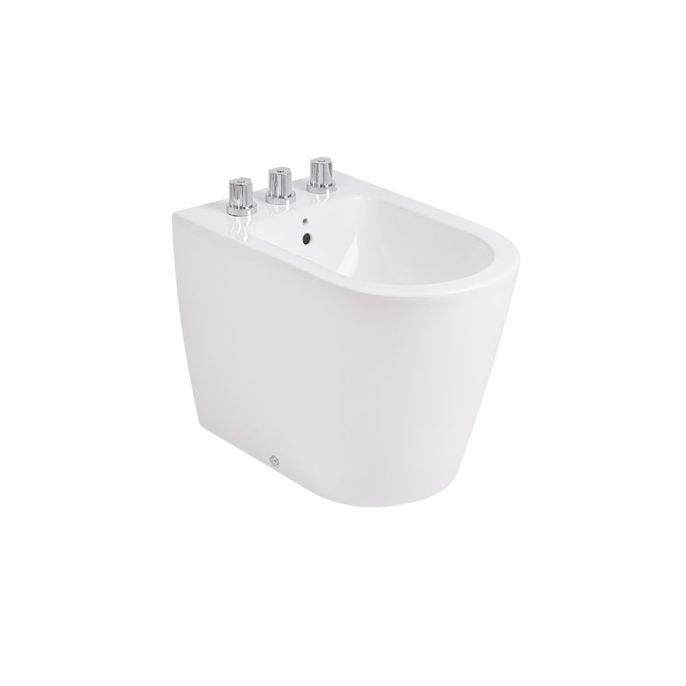 Bidet Roca Inspira De 3 Agujeros Blanco