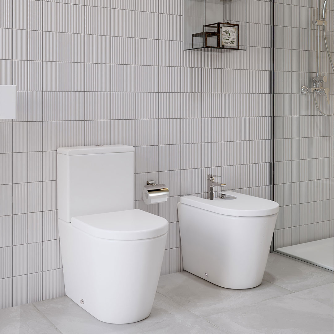 Deposito Rimless inodoro Roca Inspira Blanco