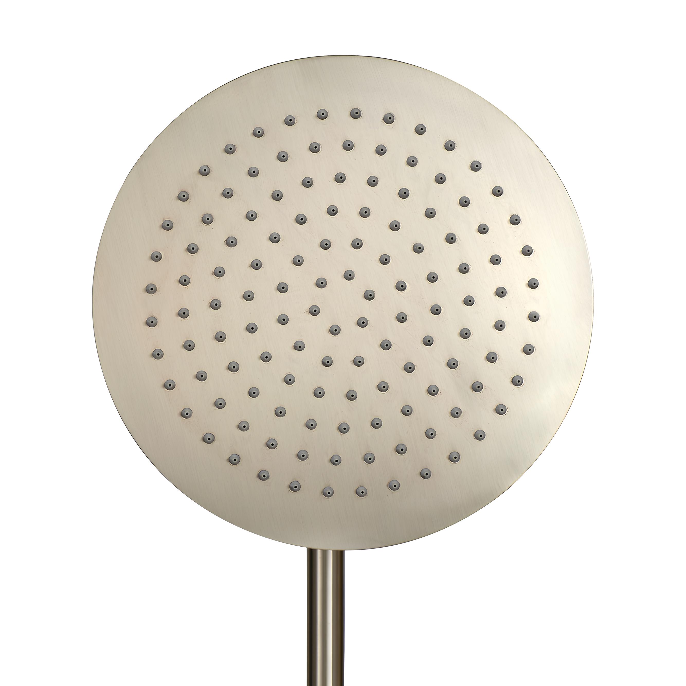 Grifería Monocomando Para Ducha Con Transferencia Peirano Fabric Gold 80-200G