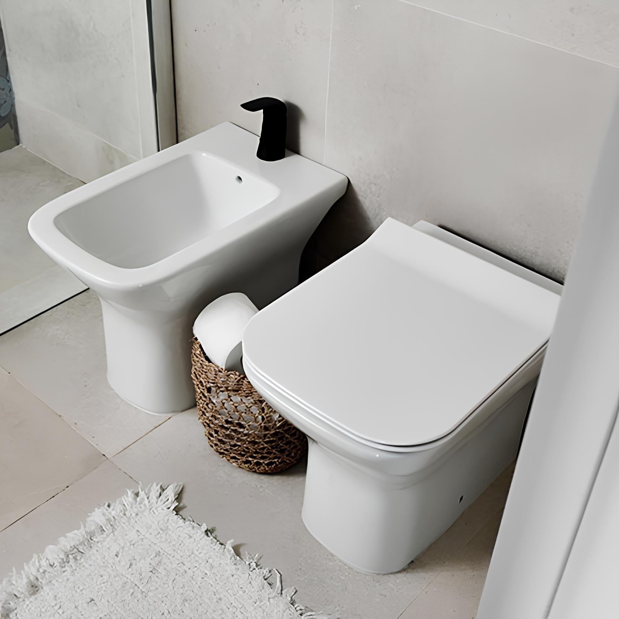 Bidet Ferrum Temple 1 Agujero Blanco