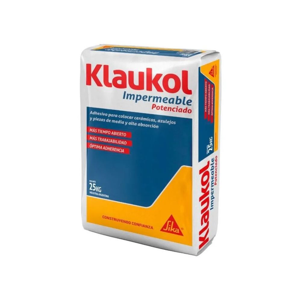 Adhesivo Klaukol Impermeable Para Ceramica – 25Kg