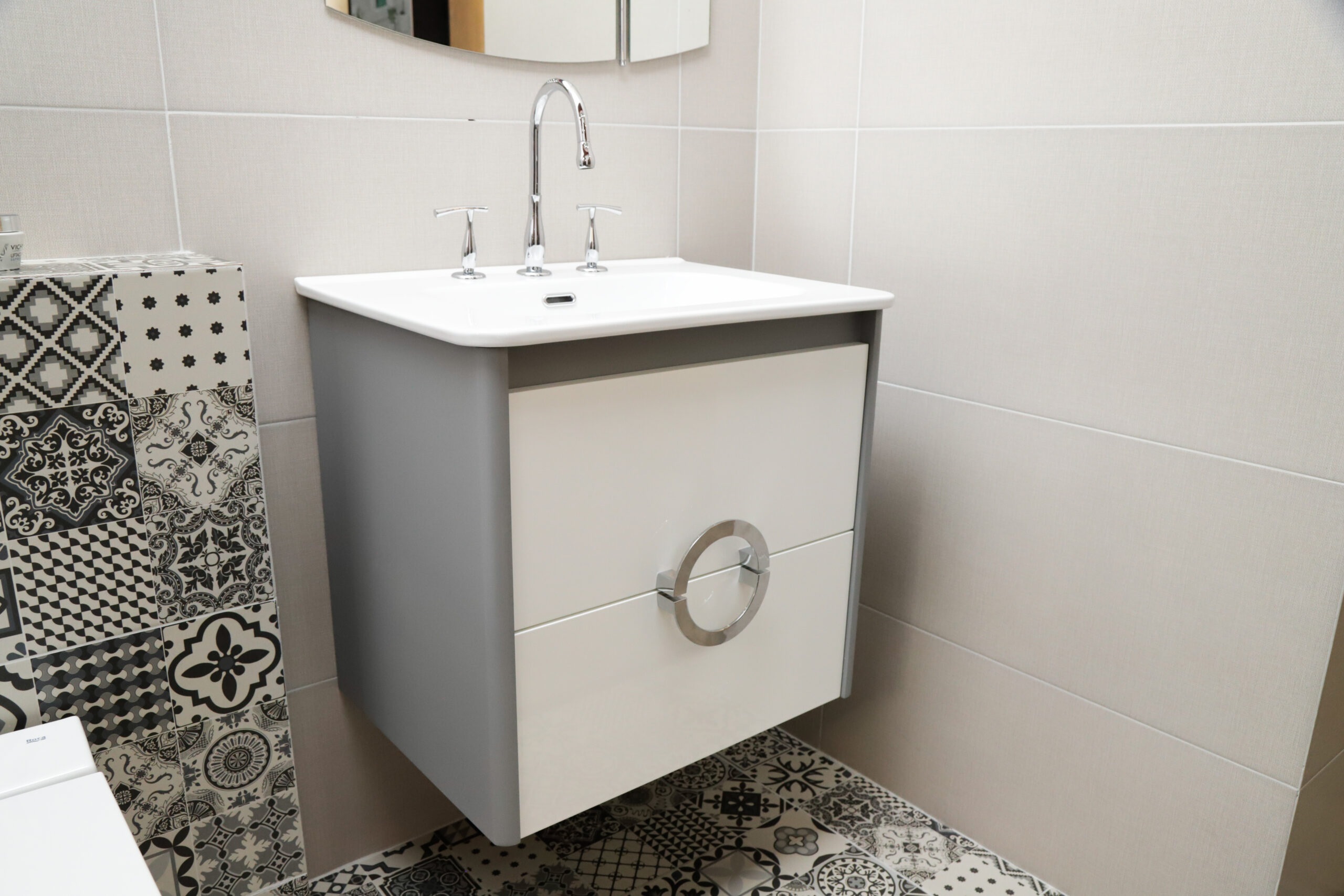 Vanitory De Colgar  Campi Circle 80 Cm
