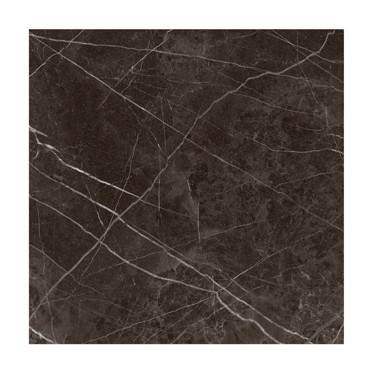 Porcelánico Lume 60x60 Nero Classic