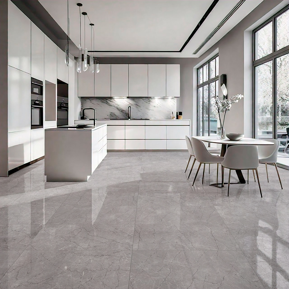 Porcelanato Cerro Negro 58x117 Bulgary Gris Pulido
