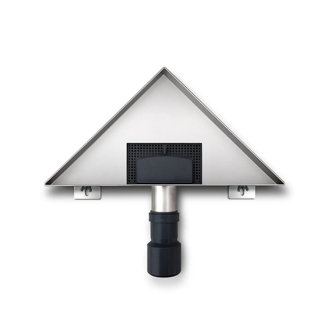 Desagüe Triangular De Acero Para Ducha Atrim Ceramic 25 cm DT250T03