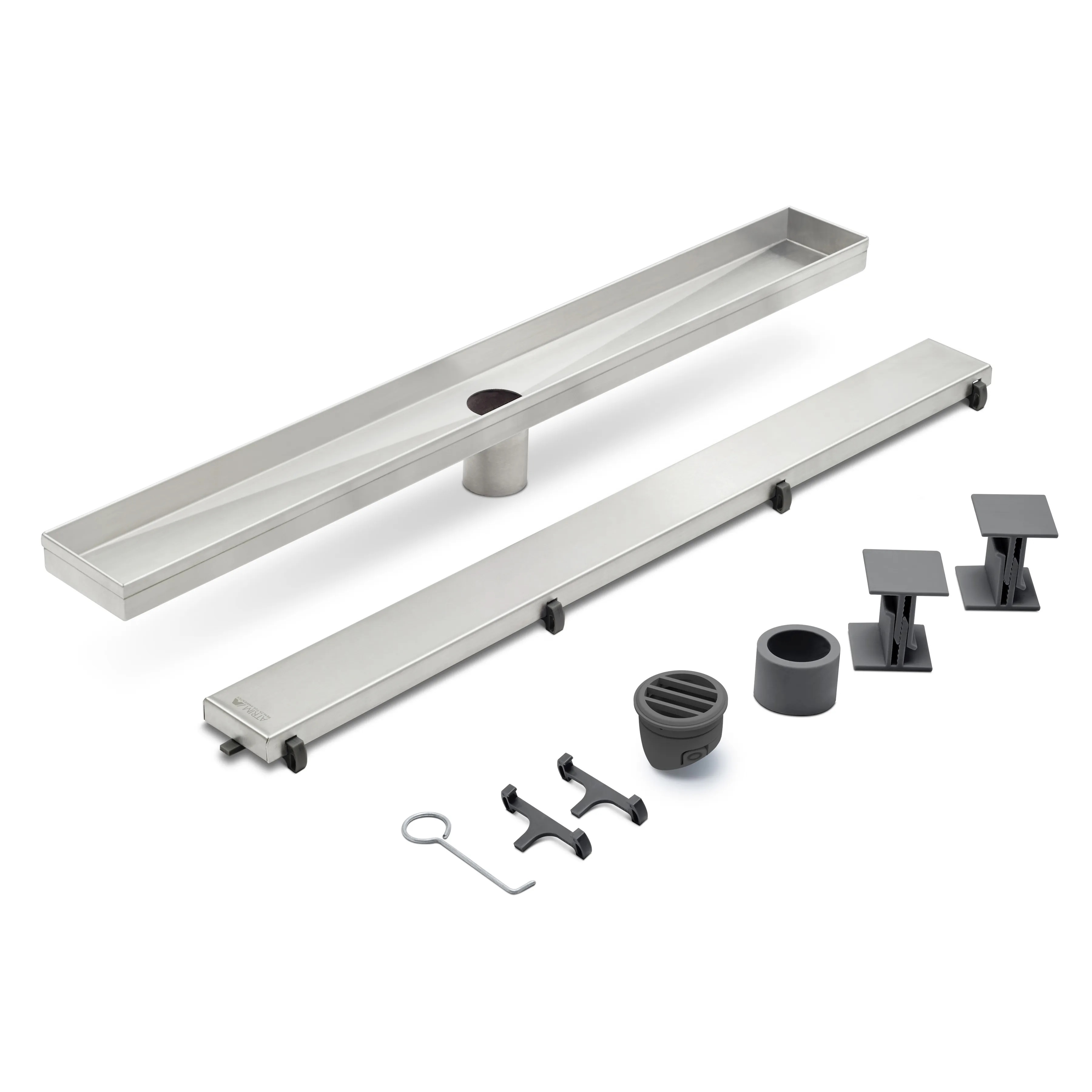 Desagüe Lineal De Acero Para Ducha Atrim Clásico Mate 60 cm DA600T02