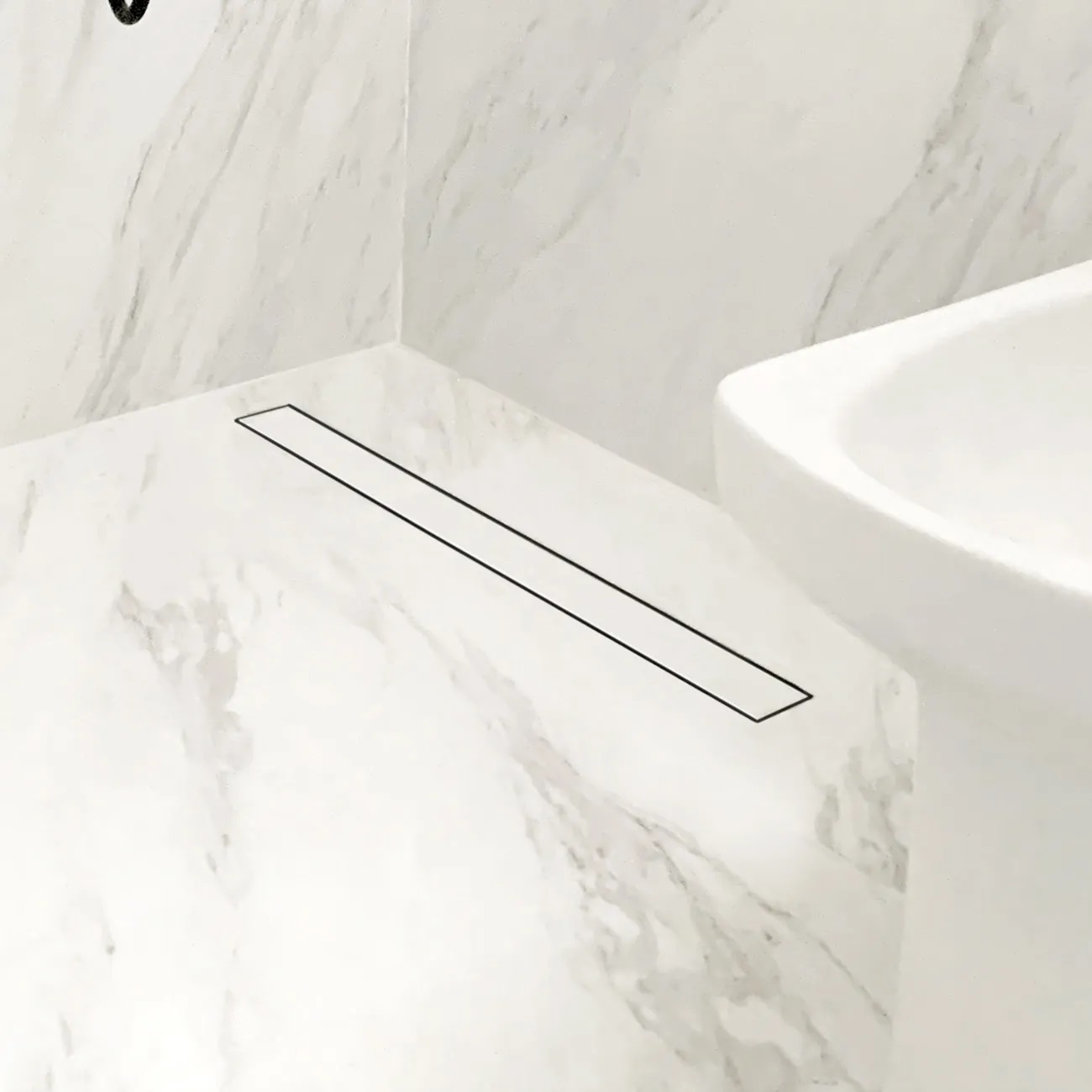 Desagüe Lineal De Acero Para Ducha Atrim Clásico Mate 60 cm DA600T02