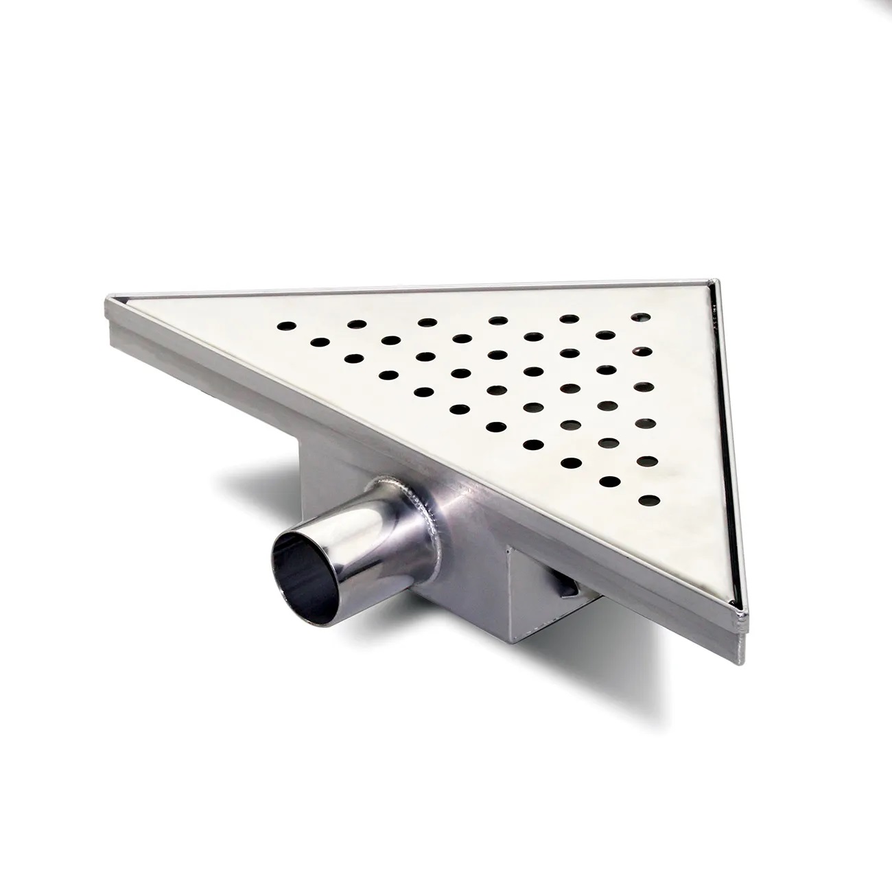 Desagüe Triangular De Acero Para Ducha Atrim Inca Brillante 70 cm DT250T01