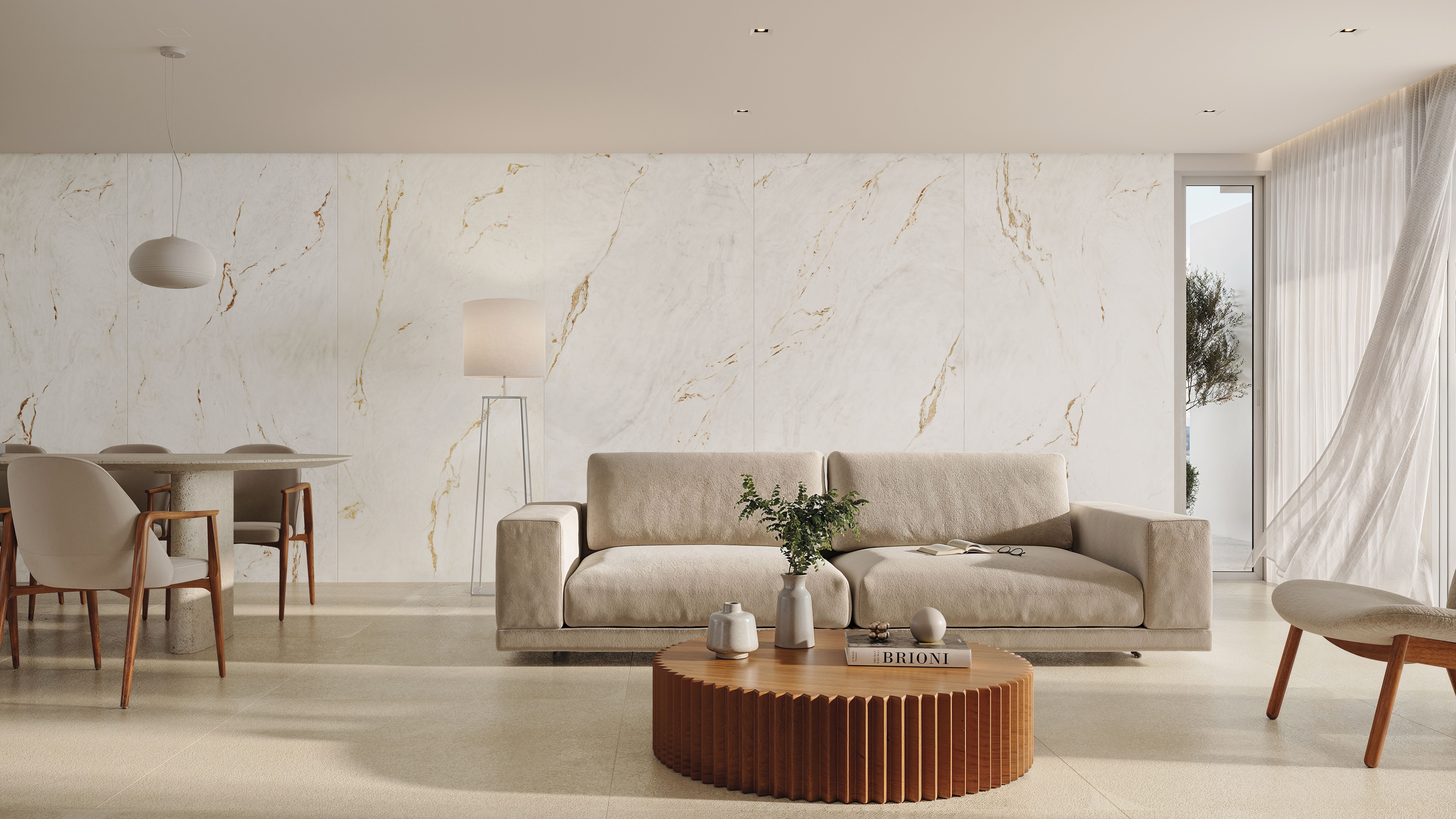 Porcelanato Natural Portinari 120x120 Parana Gold