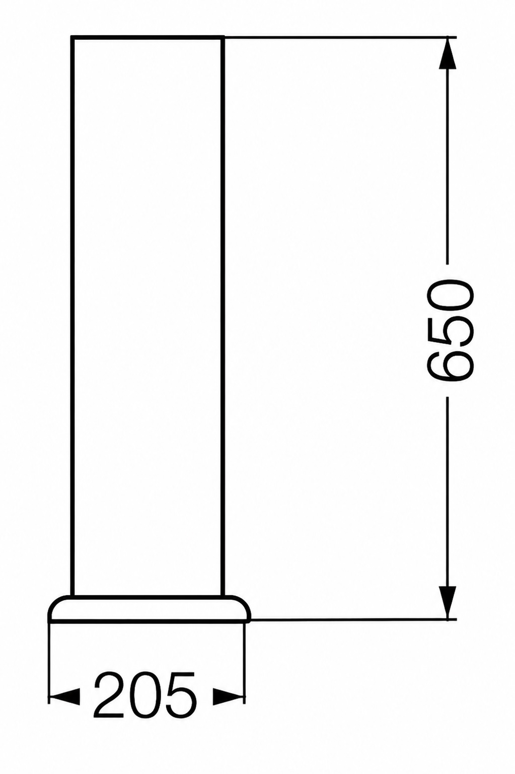 Columna Ferrum Murano Jazmín