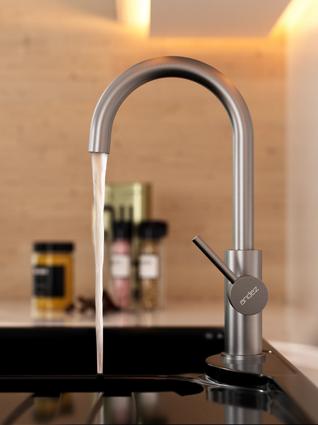 Griferia Monocomando Para Cocina Andez Smart 400.54.06