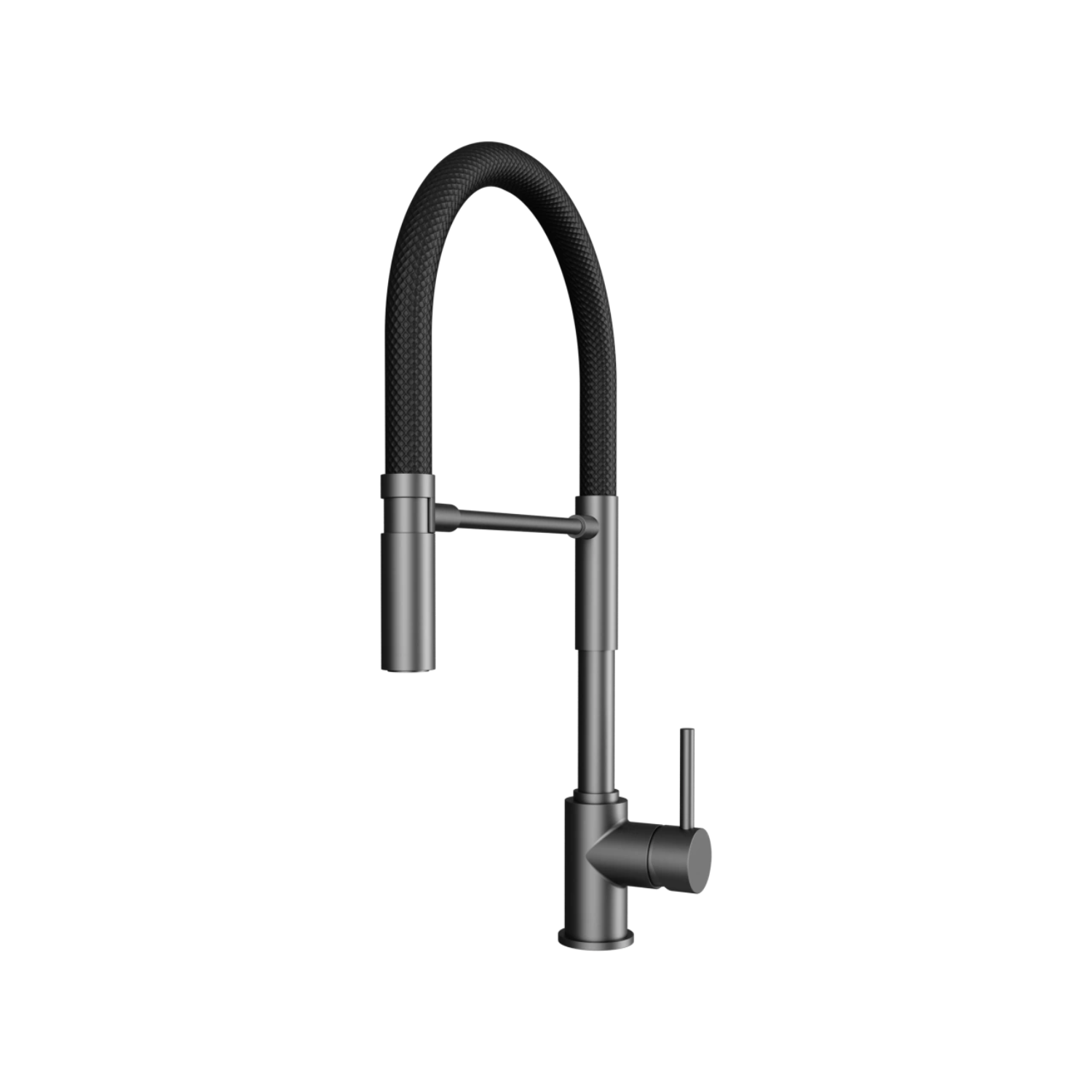 Griferia Monocomando Para Cocina Andez Zara gun metal texturada  400.55.08