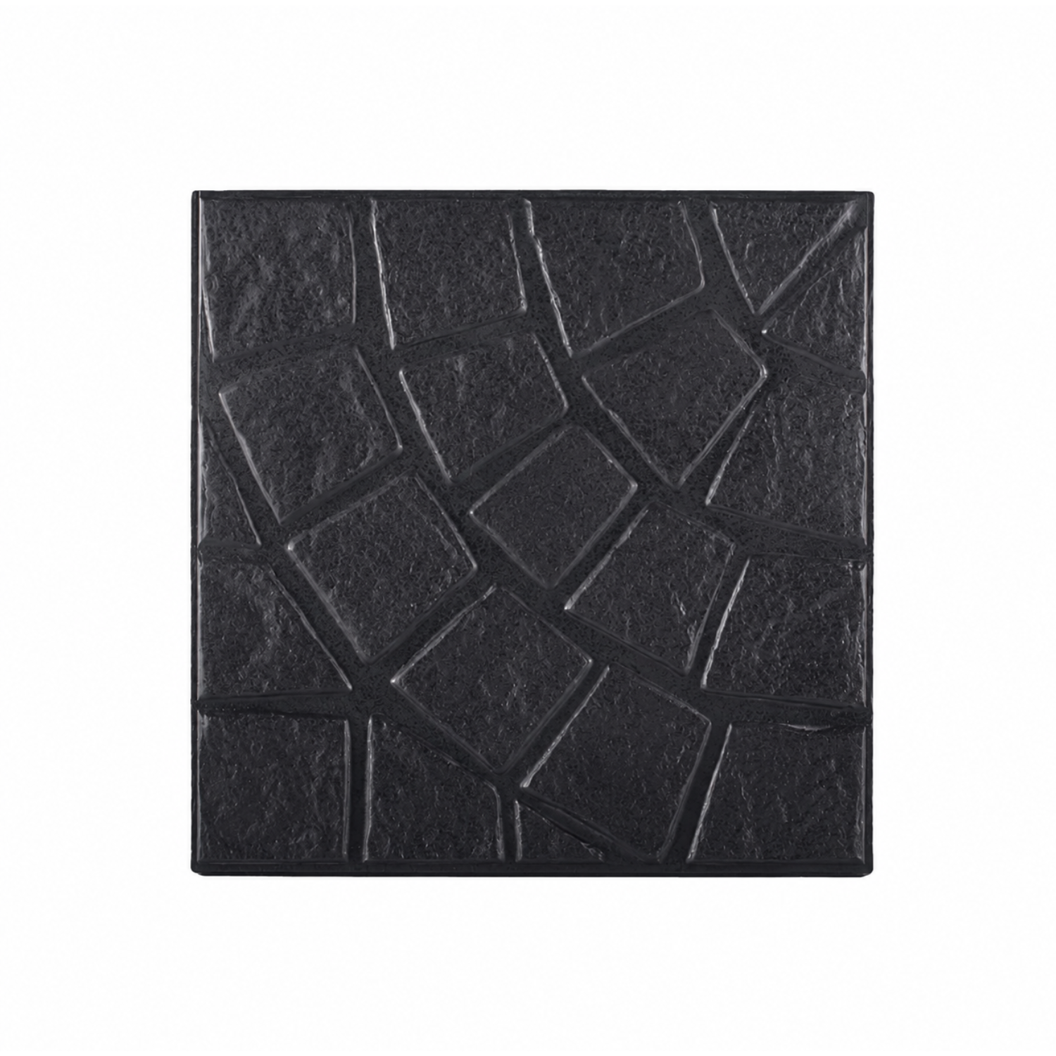 Baldosa Cementicia Lanik 40x40 Circular Grande Negro – Cod 1401