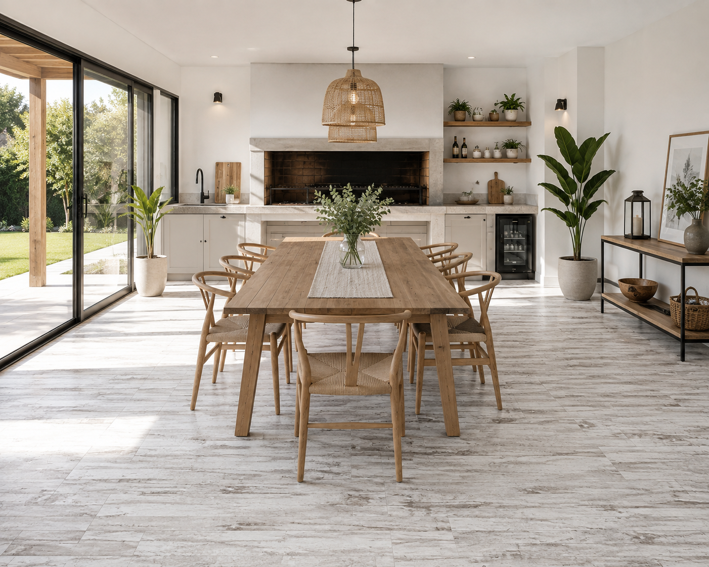 Ceramica Símil madera Lourdes 31x53 Madera Lenga Gris