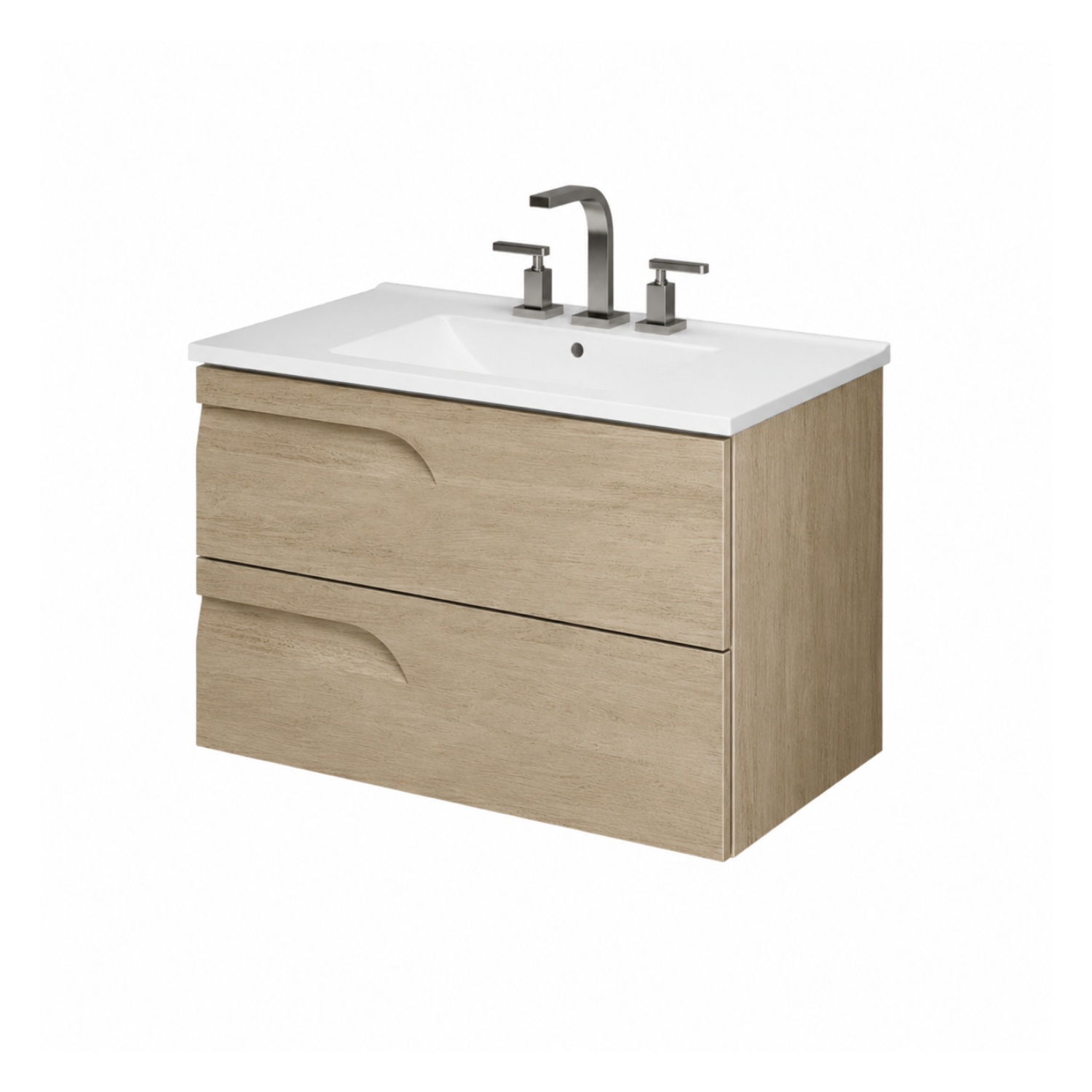 Mueble Vanitory De Colgar con mesada Monocomando Schneider Rivo 60 Cm California